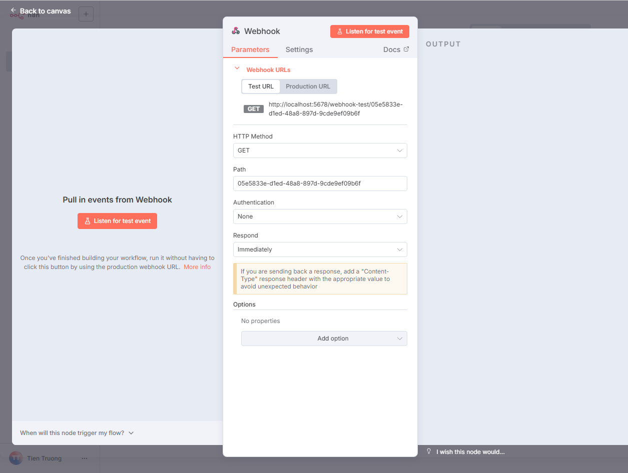 On Webhook Call